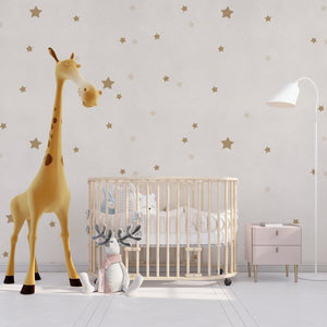 Kids Room Wallpaper Mural - Daylight Stars-Kids Room Wallpaper