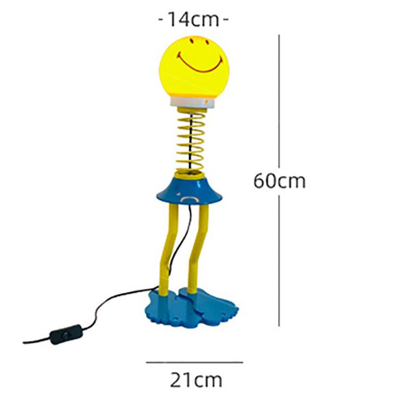 Kids Smiley Floor Standing Lamp: Illuminate Their Space with Style-Kids Room Nursery Lighting