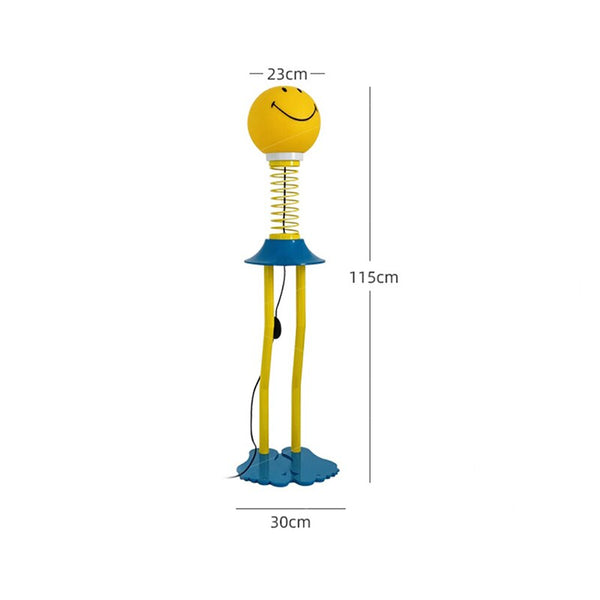 Kids Smiley Floor Standing Lamp: Illuminate Their Space with Style-Kids Room Nursery Lighting