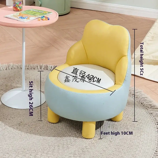 Kids Solid Wood Reading Corner Sofa – Cozy Self-Contained Book Nook Seat-Kids Sofas