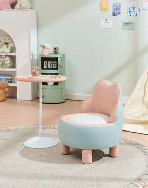 Kids Solid Wood Reading Corner Sofa – Cozy Self-Contained Book Nook Seat-Kids Sofas