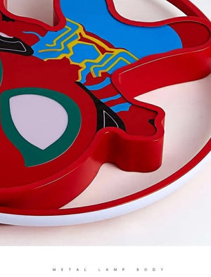 Kids Spiderman Ceiling Light - Enhance Your Kids' Room Decor-Kids Room Nursery Lighting