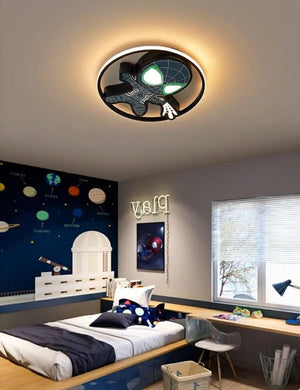 Kids Spiderman Ceiling Light - Enhance Your Kids' Room Decor-Kids Room Nursery Lighting