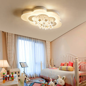 Kids Stars Clouds Ceiling Light | Kids Room Decor Lights-Kids Room Nursery Lighting
