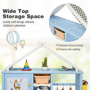 Kids Storage Closet: Efficient Organization for Children-Toys