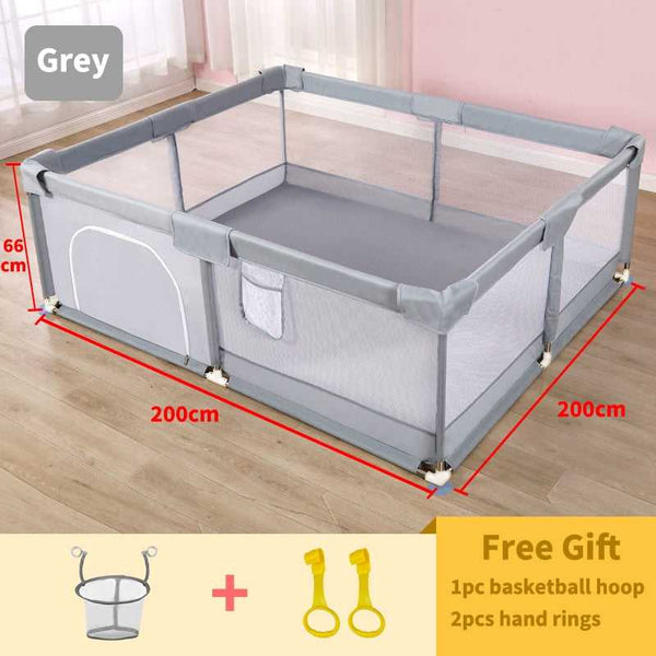 Kids Strong Playpen with Foam Protector-Playpen and Ball Pits