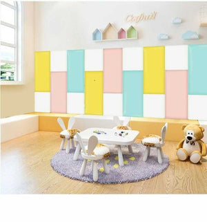 Kids Wall Padded Cushion Decals – Toddlers Wall Safety-Anti Collision Padded Wall Stickers