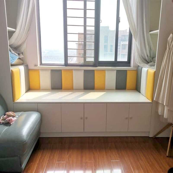 Kids Wall Padded Cushion Decals – Toddlers Wall Safety-Anti Collision Padded Wall Stickers