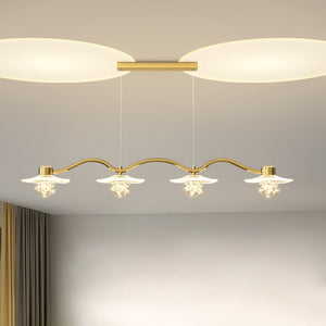 Kitchen Island Crystal Globes Chandelier - Spark Your Space-Kitchen Island