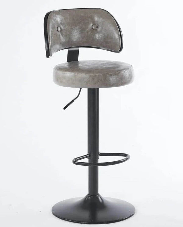 Kitchen Island Dining Cadeira Leather Stools Bar Chair-Bar Stools