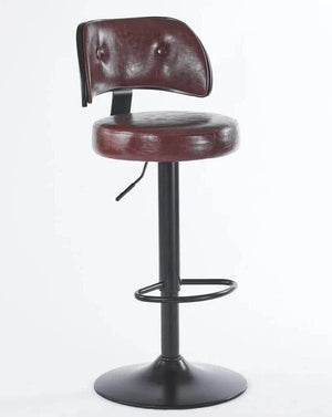 Kitchen Island Dining Cadeira Leather Stools Bar Chair-Bar Stools