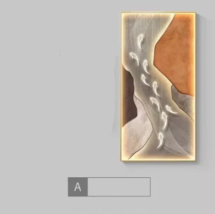 Koi Fish Porch LED Wall Art-LED Wall Art