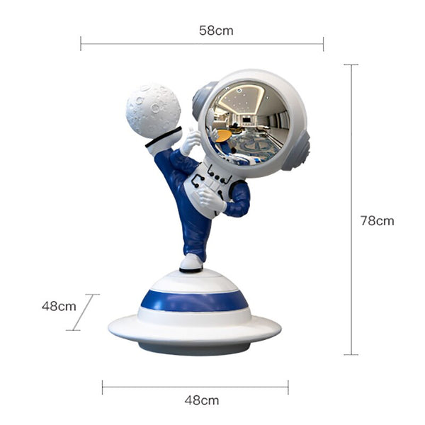 Kung Fu Astronaut Statue: Unique & Exquisite Collectible-Statue & Ornaments