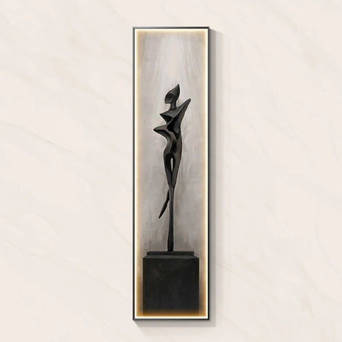 LED Abstract Lady Art Wall Lamp for Home Decoration-LED Wall Art