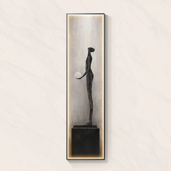 LED Abstract Lady Art Wall Lamp for Home Decoration-LED Wall Art