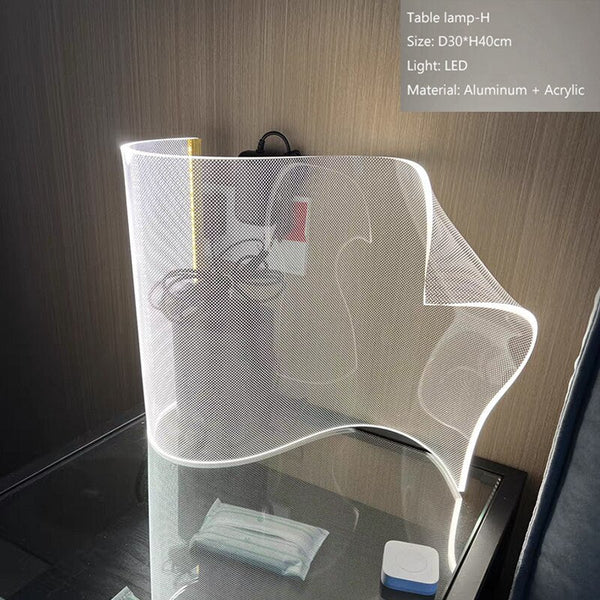 LED Acryl Floor Lamp-Floor Lamp