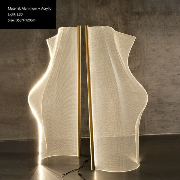 LED Acryl Floor Lamp-Floor Lamp