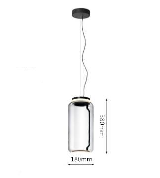 LED Glass Chandelier Lighting for Living Room Stair Hall-Chandeliers