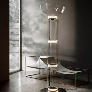 LED Glass Floor Lamp Lighting for Living Room-Floor Lamp