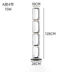 LED Glass Floor Lamp Lighting for Living Room-Floor Lamp