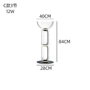 LED Glass Floor Lamp Lighting for Living Room-Floor Lamp