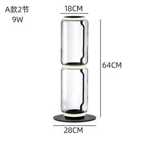 LED Glass Floor Lamp Lighting for Living Room-Floor Lamp