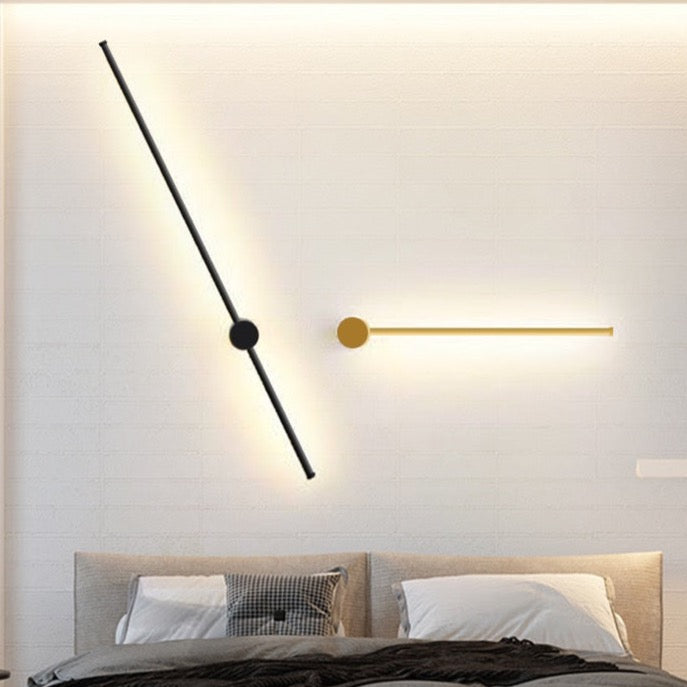 LED Lines Wall Lamp: Illuminate Your Space Effortlessly-Wall Lights