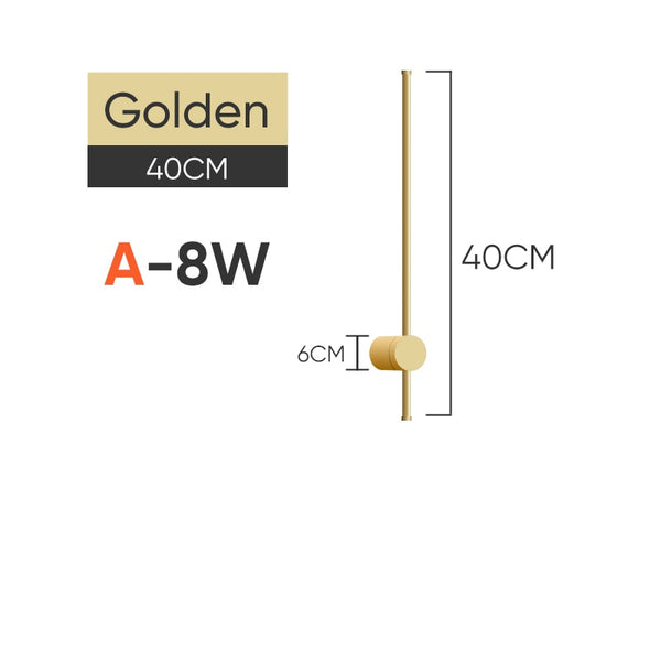 LED Lines Wall Lamp: Illuminate Your Space Effortlessly-Wall Lights