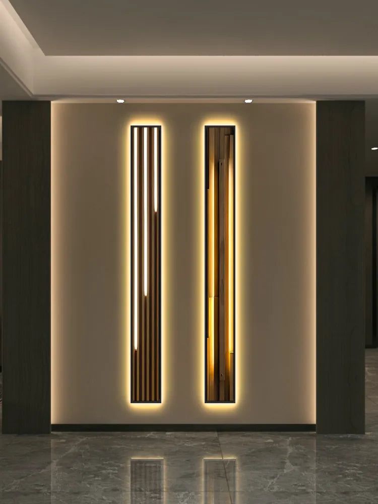 LED Panel Wall Lamp - Abstract Porch Art-LED Wall Art