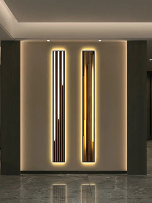 LED Panel Wall Lamp - Abstract Porch Art-LED Wall Art
