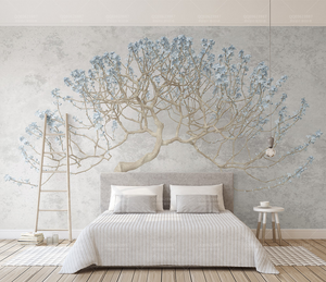 Large 3D Tree Wallpaper Murals - Transform Any Space-Trees Wallpaper