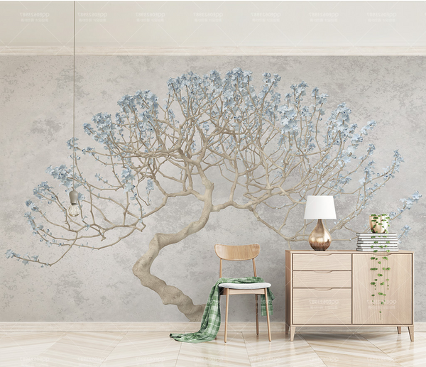 Large 3D Tree Wallpaper Murals - Transform Any Space-Trees Wallpaper
