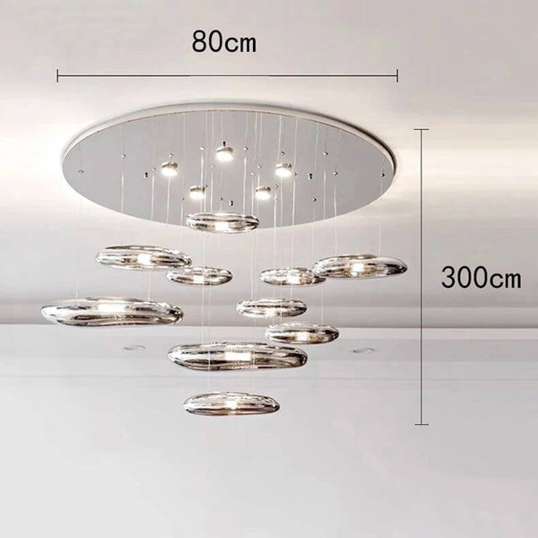 Lava Pebbles Light Designer Chandelier for living Room-Ceiling Chandelier