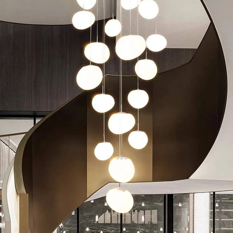 Lava Pendant Bundle Chandelier Lighting-Staircase Chandelier