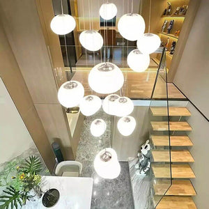 Lava Pendant Bundle Chandelier Lighting-Staircase Chandelier