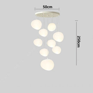 Lava Pendant Bundle Chandelier Lighting-Staircase Chandelier