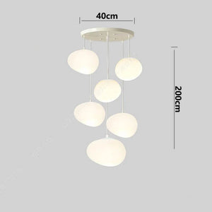 Lava Pendant Bundle Chandelier Lighting-Staircase Chandelier