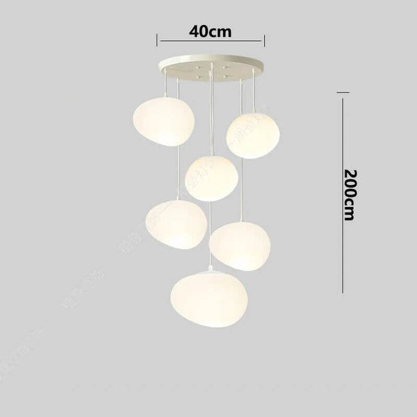 Lava Pendant Bundle Chandelier Lighting-Staircase Chandelier