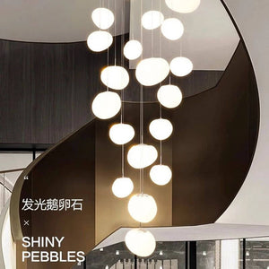 Lava Pendant Bundle Chandelier Lighting-Staircase Chandelier