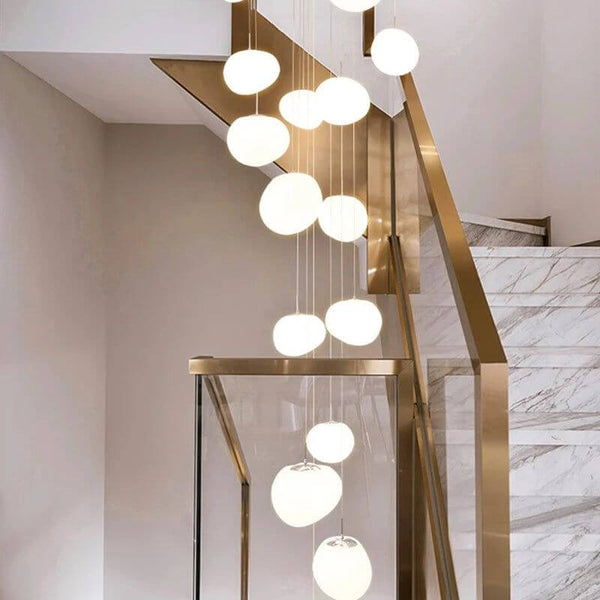 Lava Pendant Bundle Chandelier Lighting-Staircase Chandelier