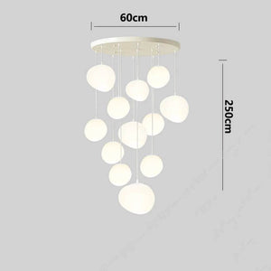 Lava Pendant Bundle Chandelier Lighting-Staircase Chandelier