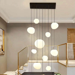Lava Pendant Staircase Chandelier Lighting-Staircase Chandelier