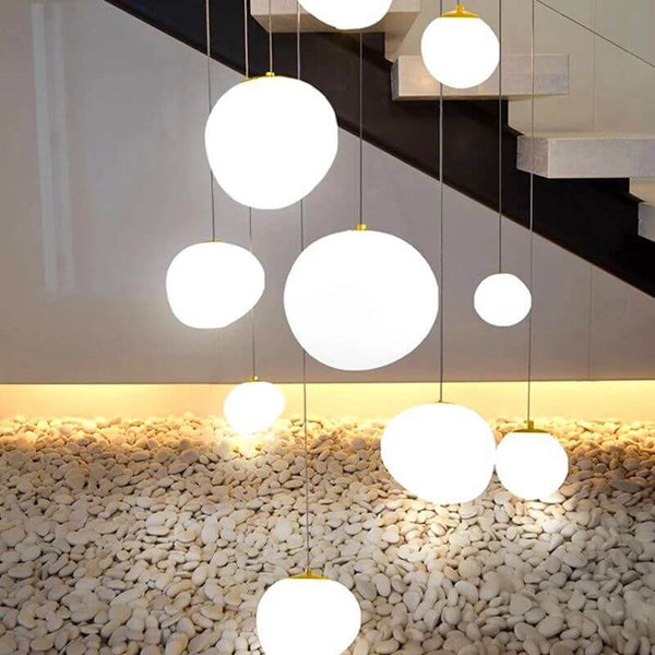 Lava Pendant Staircase Chandelier Lighting-Staircase Chandelier