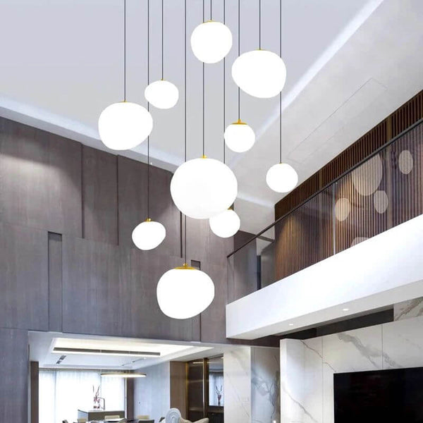 Lava Pendant Staircase Chandelier Lighting-Staircase Chandelier