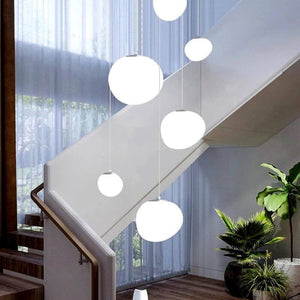 Lava Pendant Staircase Chandelier Lighting-Staircase Chandelier