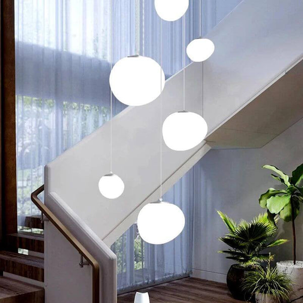 Lava Pendant Staircase Chandelier Lighting-Staircase Chandelier