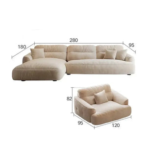 Lazy Para Sectional Lounge Sofa – Ultimate Relaxation & Modern Elegance-Sofa Set