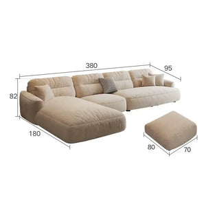 Lazy Para Sectional Lounge Sofa – Ultimate Relaxation & Modern Elegance-Sofa Set