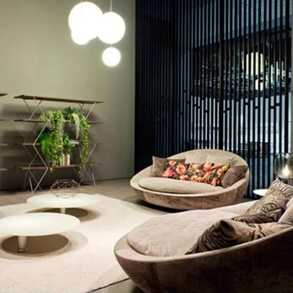 Lazy Sofa Rotatable Sofa Chair-Arm Chairs, Recliners & Sleeper Chairs