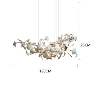 Leaf Chandelier: Stunning Lighting Fixture-Kitchen Island